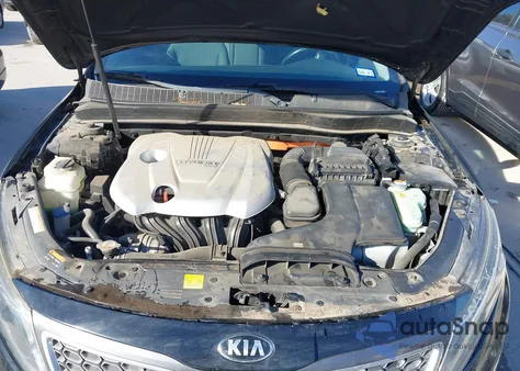 2015 Kia Optima Hybrid z USA, uszkodzony, nr VIN KNAGM4AD7F5081311